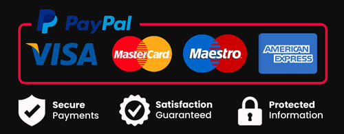 Secure Payment Protected by PayPal