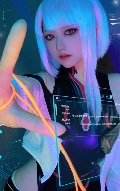 Cyberpunk: The Saga That Redefined Futuristic Storytelling 3 cyberpunk lucy cosplay otakudolls
