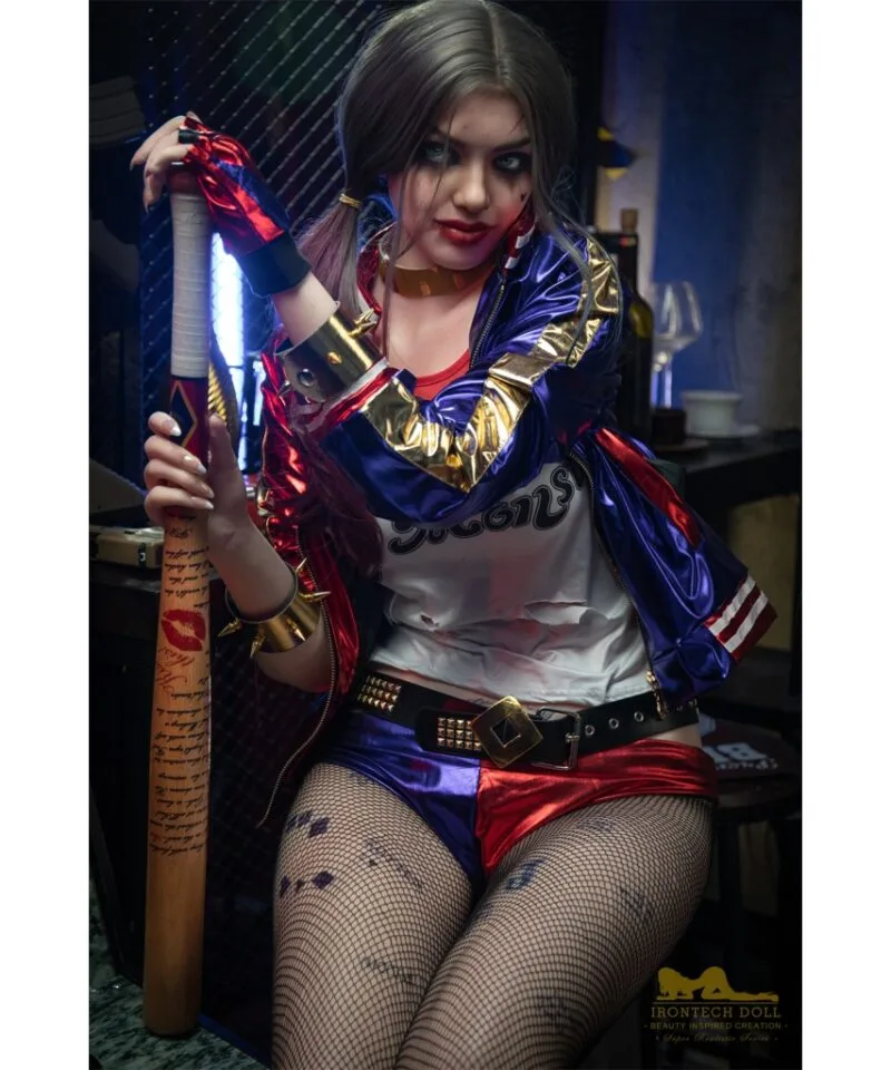harley quinn 166minus s27 dc comics irontech doll 01