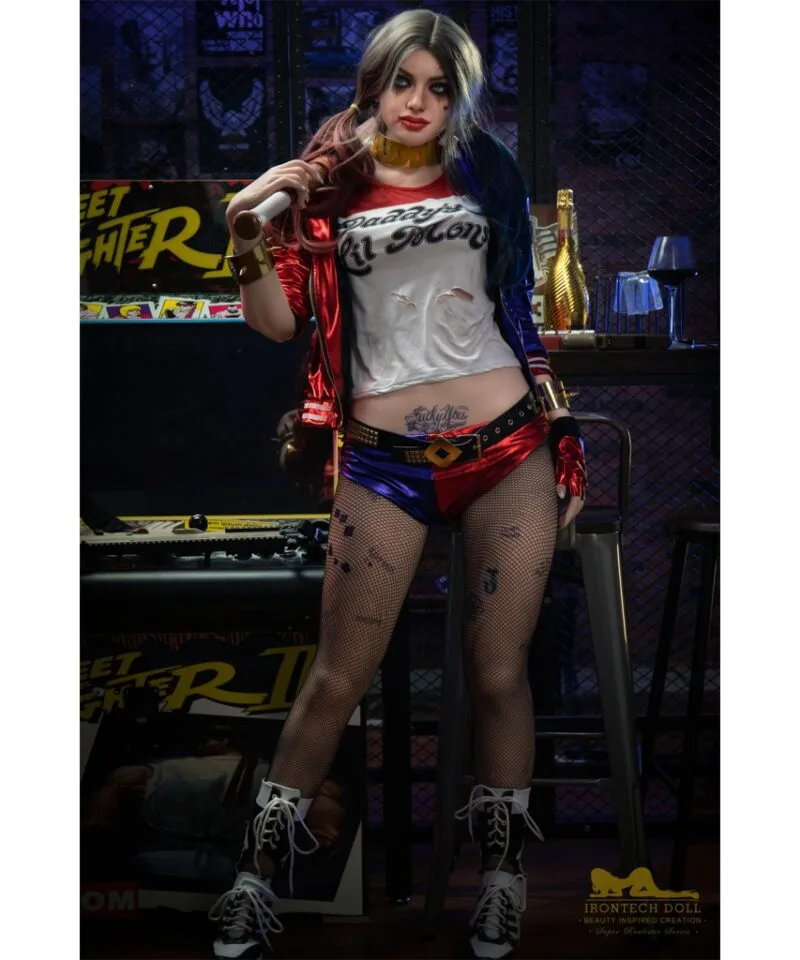 harley quinn 166minus s27 dc comics irontech doll 18