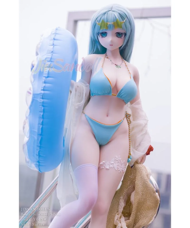 Silicone Doll Of Houshou Hanon 21 houshou hanon js157 y015 anime mermaid melody jinsandoll 06