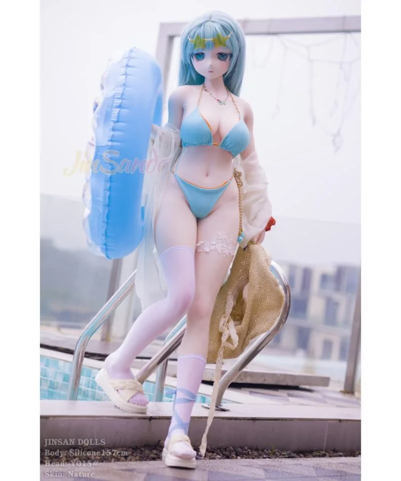 Silicone Doll Of Houshou Hanon 20 houshou hanon js157 y015 anime mermaid melody jinsandoll 07