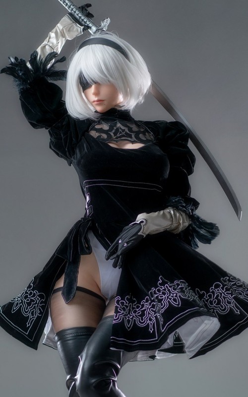 Silicone Doll Of YoRHa 2B
