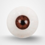 Light brown with veins