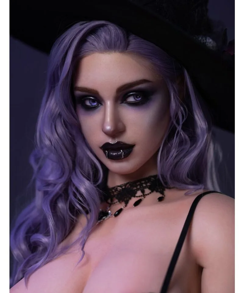 bruja elodie 176 elodie silicone halloween cy55 07