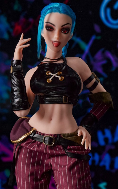 Silicone Mini Doll Of Jinx