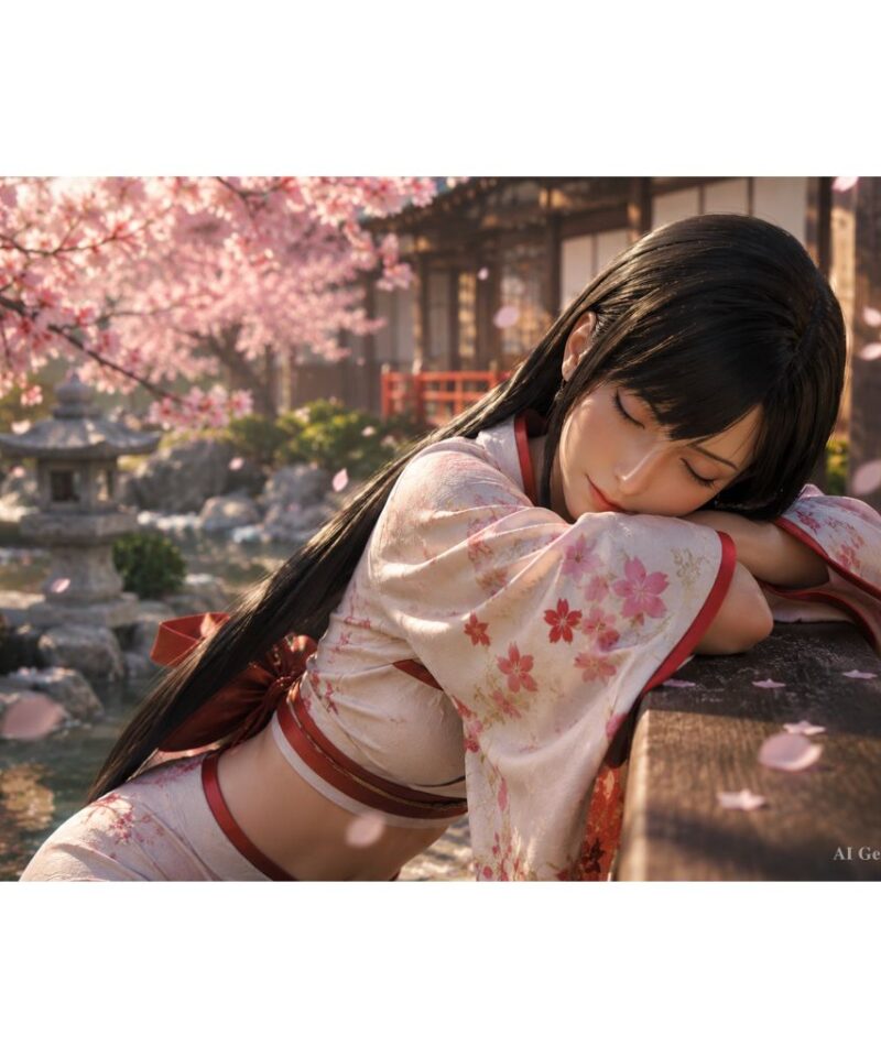Silicone Doll of Sleeping Tifa 22 tifa lockheart glg167d 45 1 finalfantasy gamelady 02