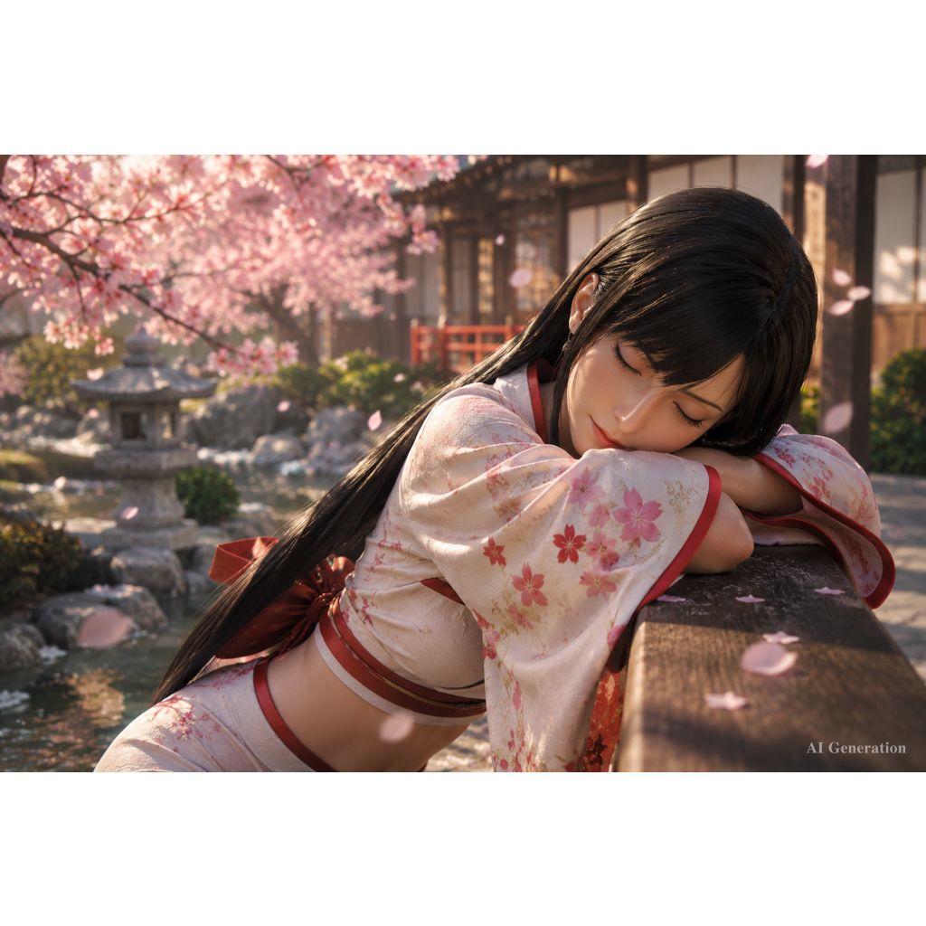 Silicone Doll of Sleeping Tifa 7 Silicone Doll of Sleeping Tifa - Image 7