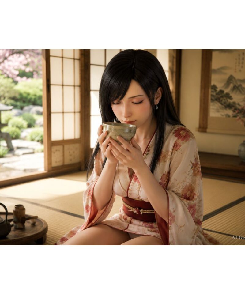 Silicone Doll of Sleeping Tifa 26 tifa lockheart glg167d 45 1 finalfantasy gamelady 11