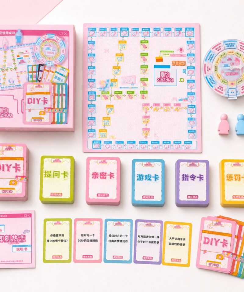 Board Game for Couples: Instant Infatuation 10 juego de mesa para parejas enamoramiento instantaneo xiazhuo 02