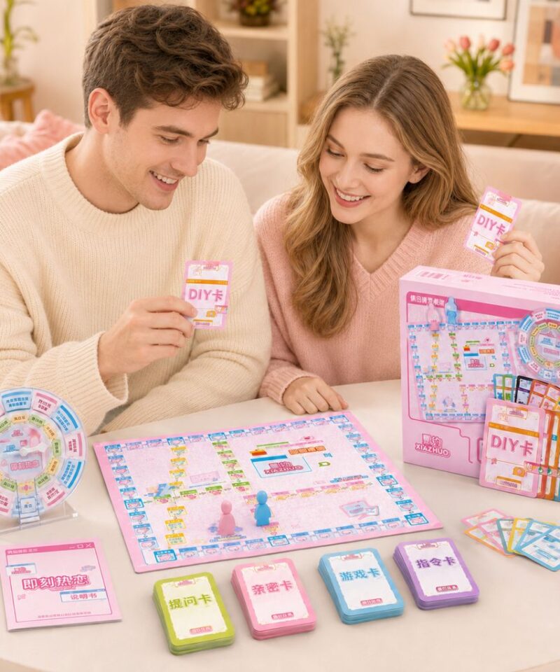 Board Game for Couples: Instant Infatuation 14 juego de mesa para parejas enamoramiento instantaneo xiazhuo 06