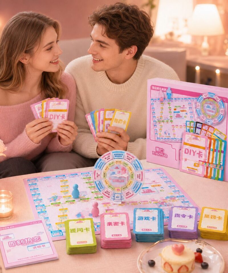 Board Game for Couples: Instant Infatuation 15 juego de mesa para parejas enamoramiento instantaneo xiazhuo 07
