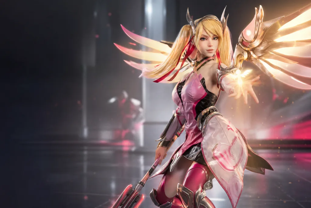 Top Fandoms 9 Mercy in the Otakudolls Overwatch collection