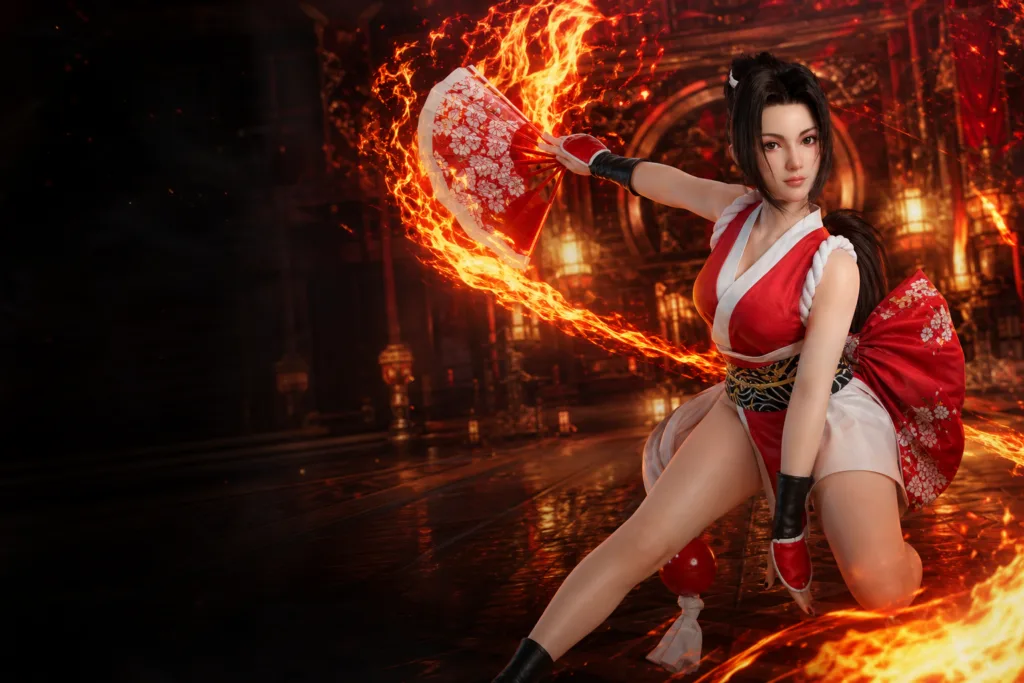 Mai Shiranui in the Otakudolls Video Game Icons collection